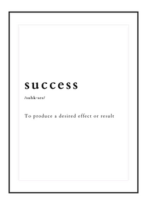 Poster Success