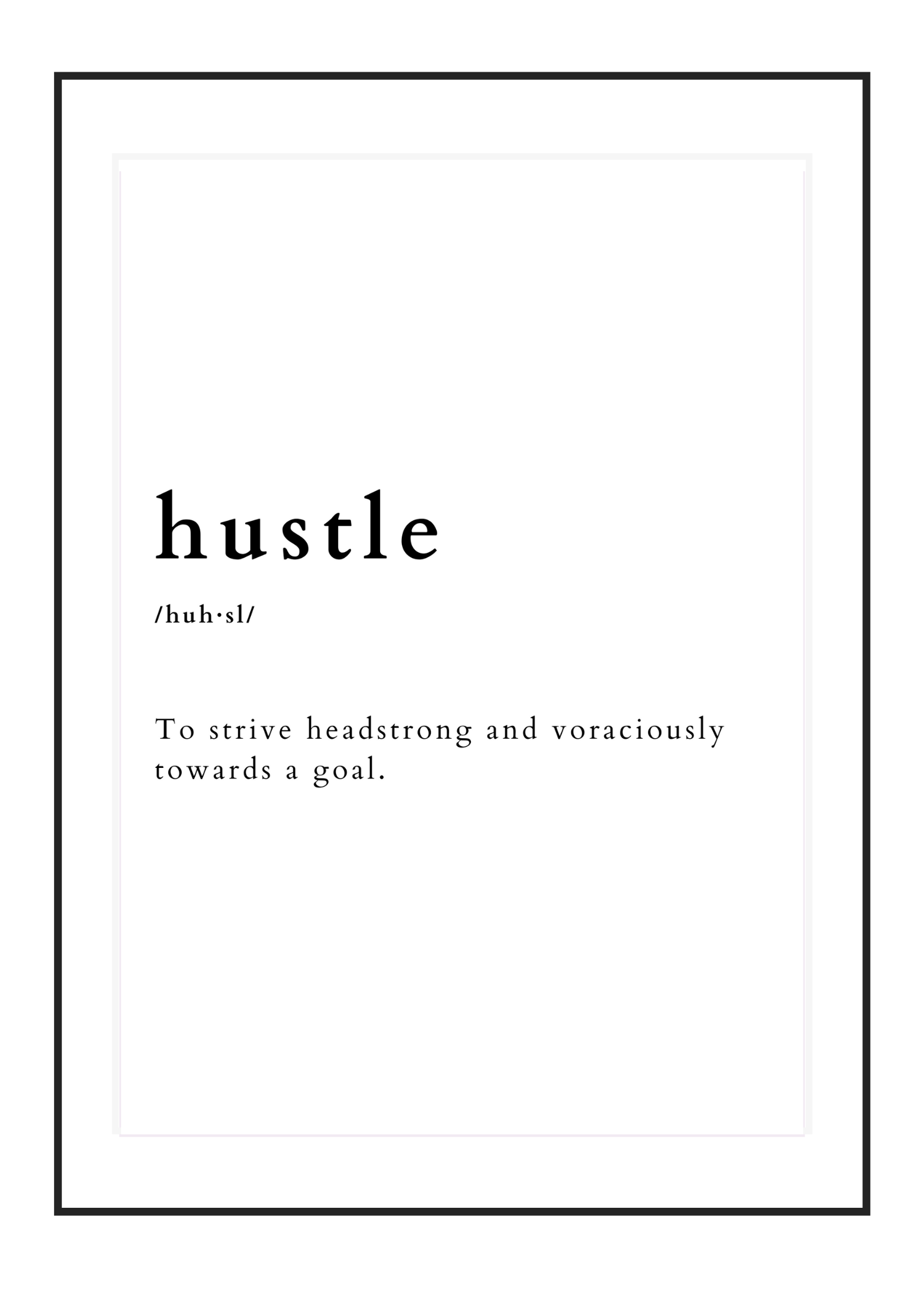 Poster Hustle 2