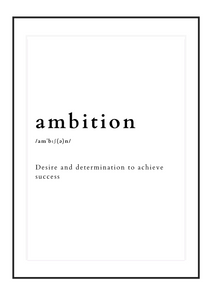 Poster Ambition 2
