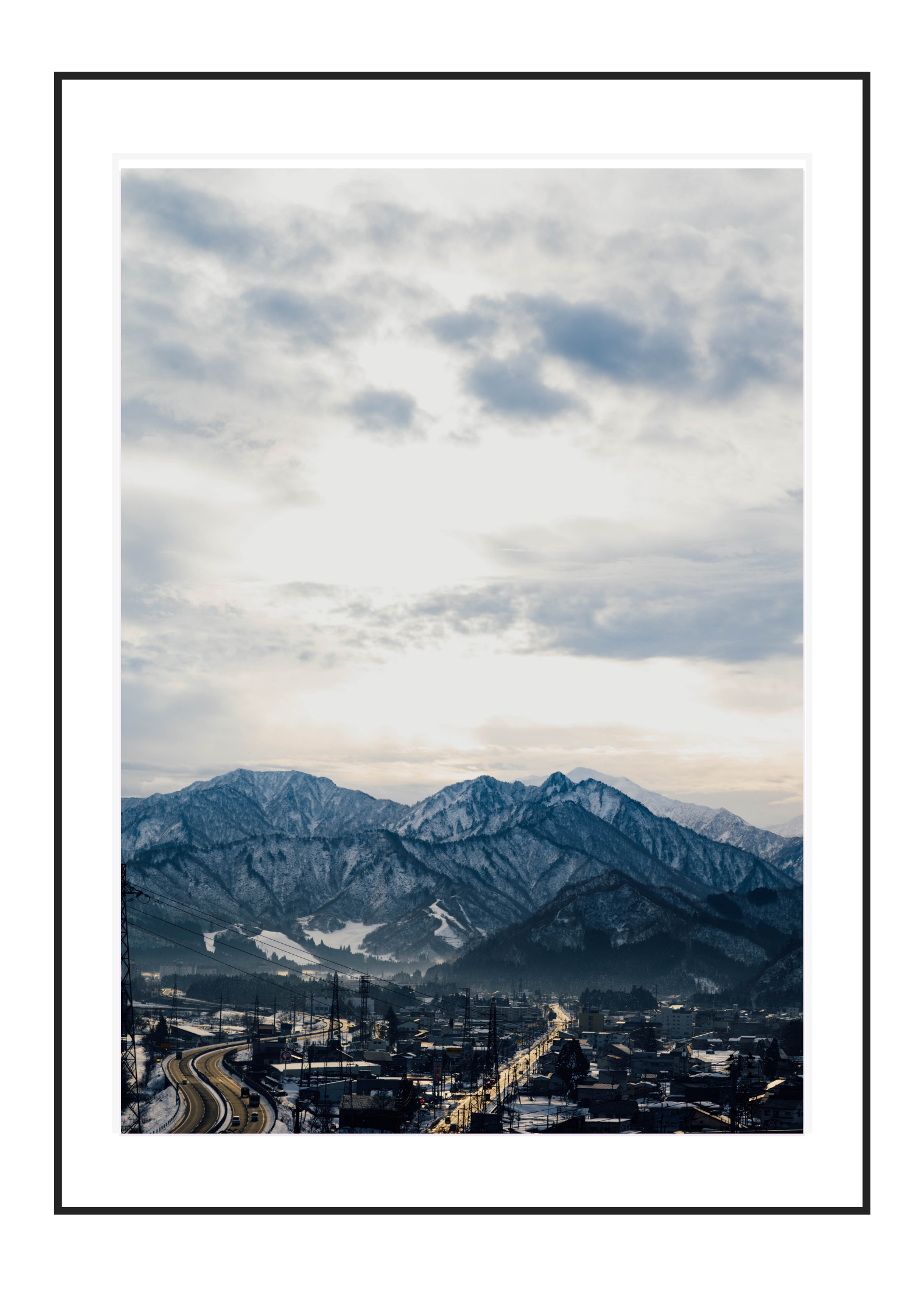 Mountains in the distance