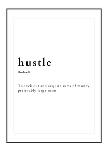 Poster Hustle 3