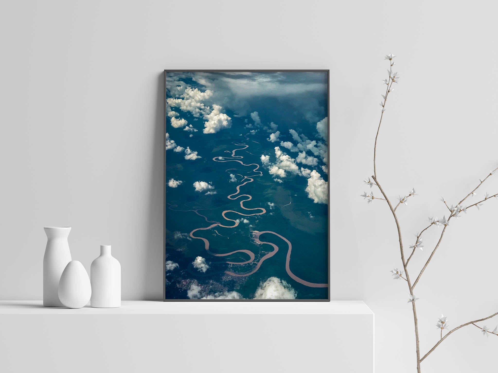 Winding river