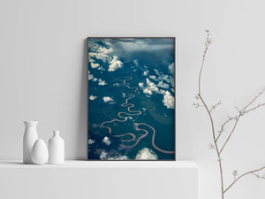 Winding river
