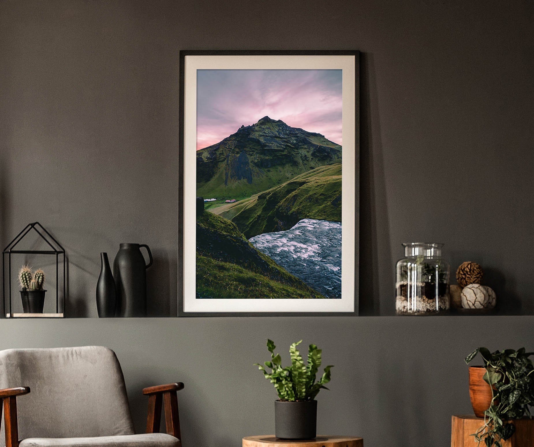 Daybreak on the mountain