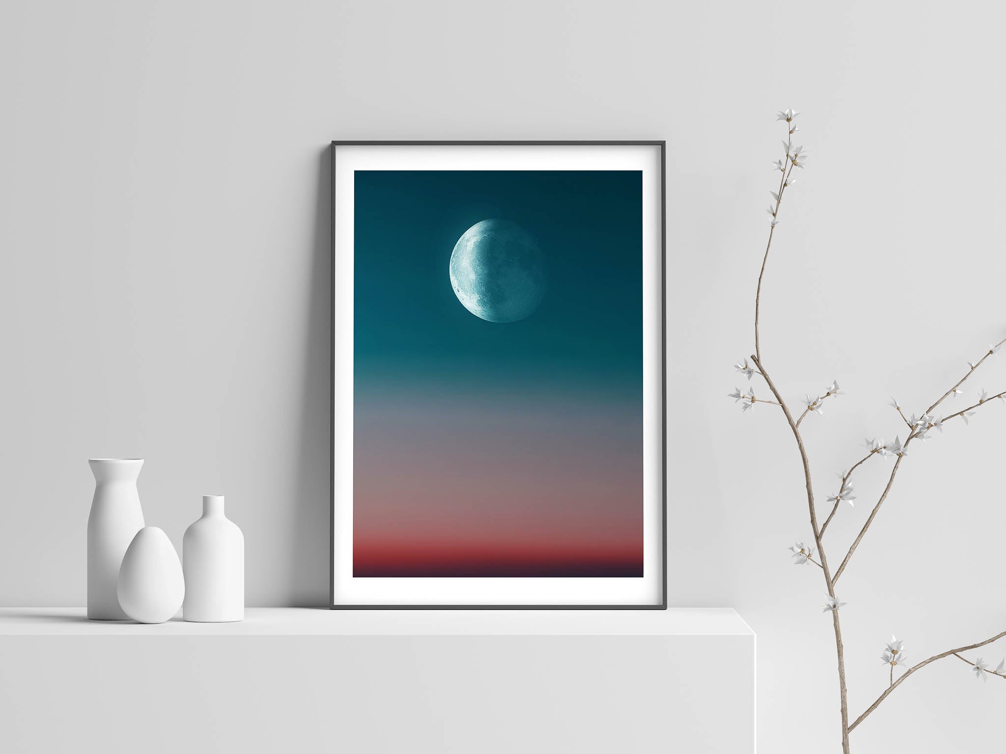 Ombre Moon