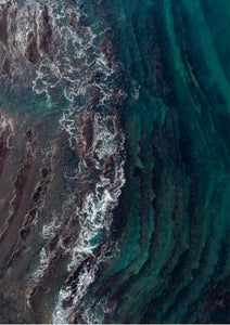 Crashing waves