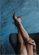 Heels up
