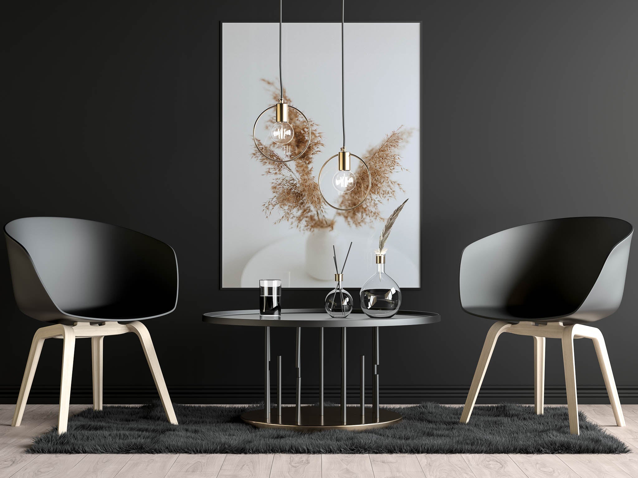 Mocha Feathers