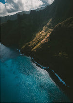 Edging into blue
