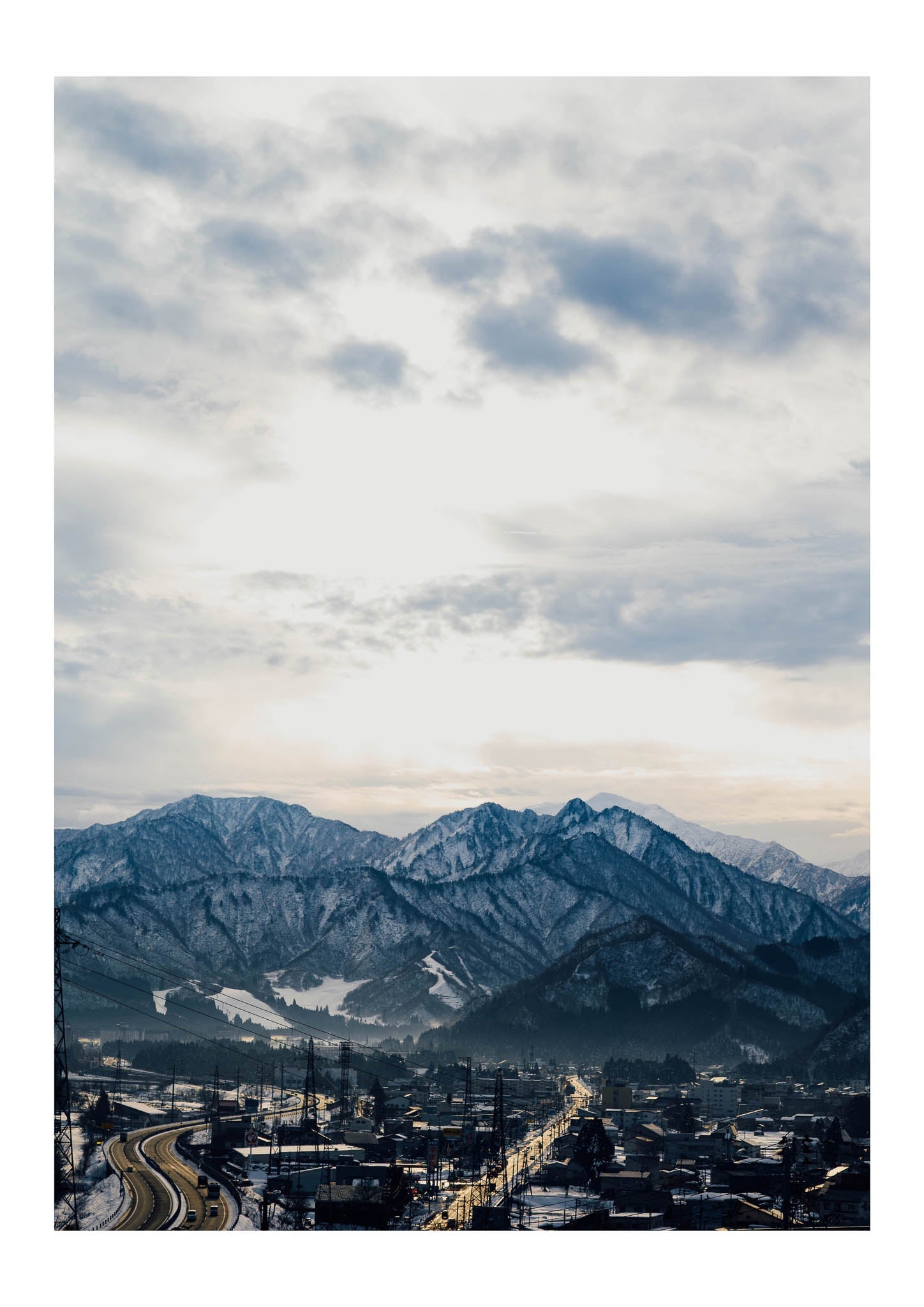 Mountains in the distance